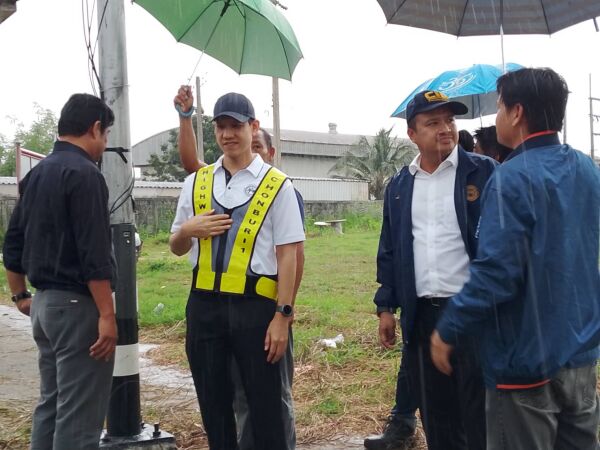 คณะตรวจเยี่ยมและติดตามการแก้ไขปัญหาน้ำท่วม